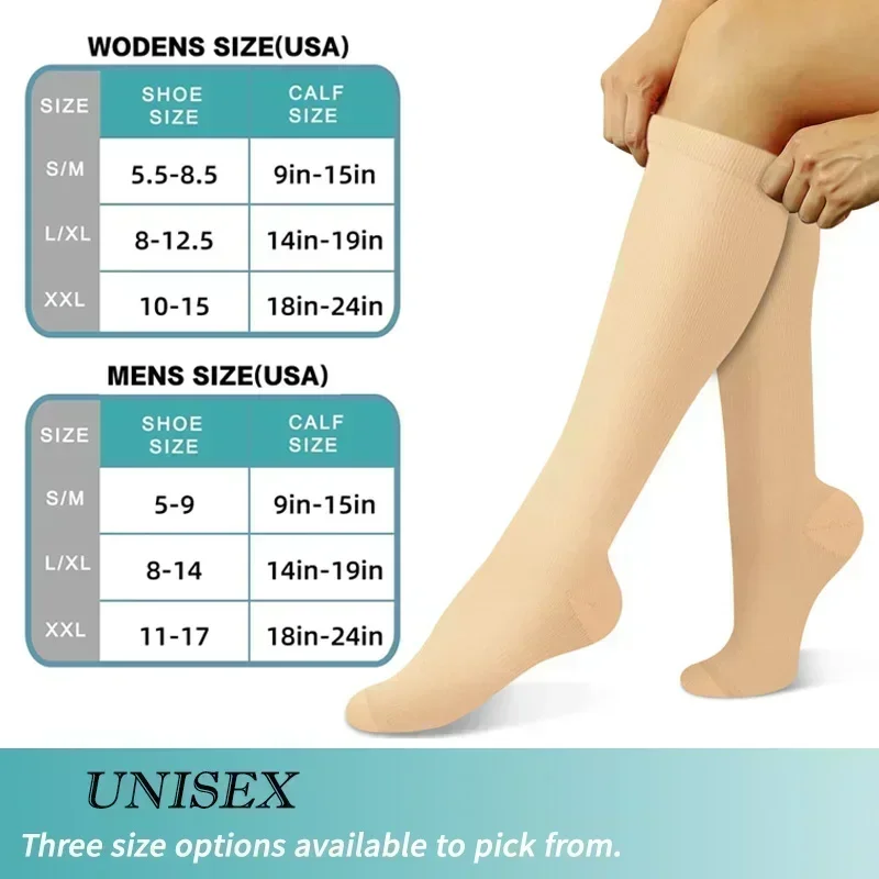 1 Pair Women's & Men's Compres - Compression Sock Medical avis et prix