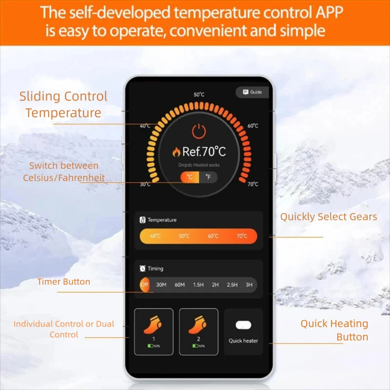 NEW Heating Socks Thermal Heat - Thermal Sock Winter avis et prix