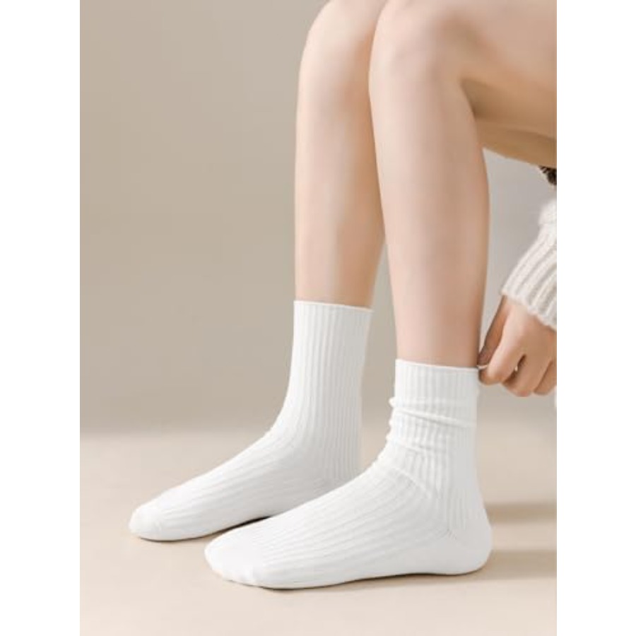 DOKUTOKU Womens Crew Socks Siz - Cotton Crew Sock Pack avis et prix