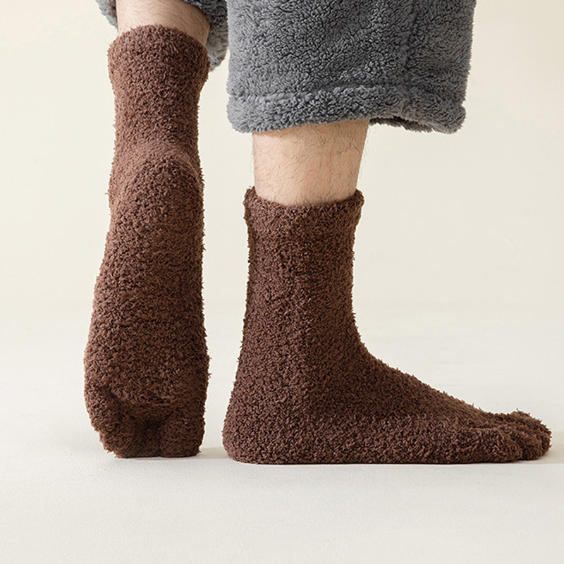 1/5 Pairs Mans Thermal Toe Soc - Thermal Sock Winter avis et prix